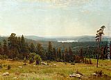 A Lakeside Forest by Ivan Shishkin